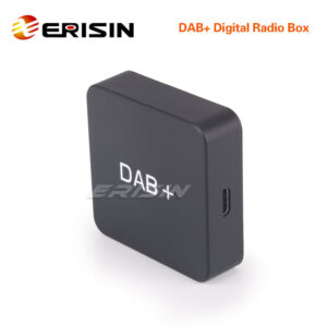 Erisin ES354 DAB+ Digital Radio Box Aerial Amplified Antenna for Android 6.0/7.1/8.0/9.0/10/11 Stereos
