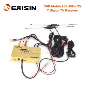 Erisin ES338-L Touch Screen Control Car Mobile Digitale HDTV DVB-T2 Receiver
