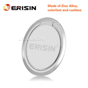 Erisin ES368 360° Rotating Finger Grip Ring Holder Super Thin For Mobile Phones iPhones