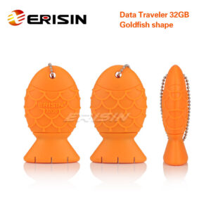 ERISIN ES332 32GB USB 3.0 Flash Stick Pen Memory Drive Data Traveler Goldfish