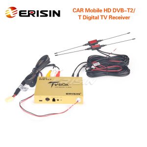 Erisin ES338-KD Touch Screen Control Car Mobile Digitale HDTV DVB-T2 Receiver