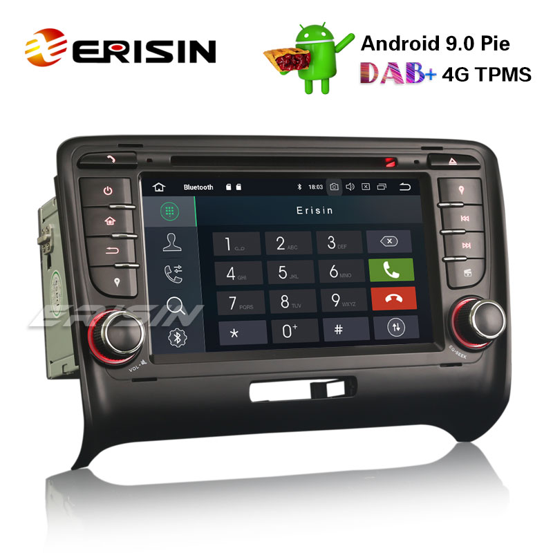 Erisin ES8179T 7 PX5 Android 10.0 Car Stereo for AUDI TT MK2 DSP