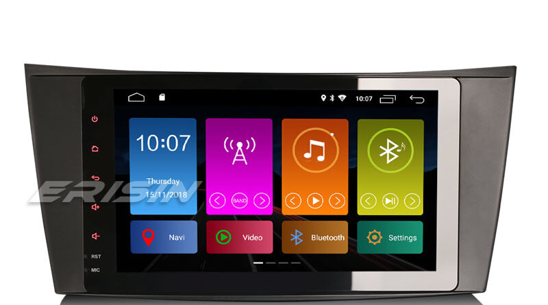 Erisin ES2981E 8″ Mercedes Benz E/CLS/G Class W211 W219 Car Stereo GPS DAB+ Android 9.0 Wifi BT