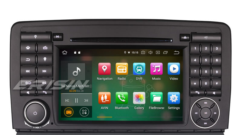 Erisin ES7981R 7″ 8-Core Android 9.0 Car Stereo Wifi GPS DAB+BT Sat Nav Mercedes Benz R Class W251