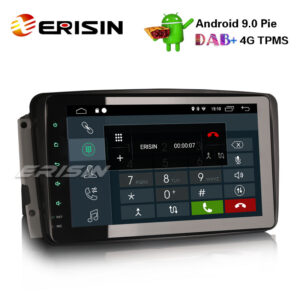 Erisin ES2989C 8″ DAB+ Android 9.0 Car Stereo GPS Mercedes C/CLK/G Class W203 W209 Vito Viano TPMS