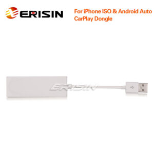 Erisin ES222 CarPlay Dongle USB Android Car SatNav Box Mirror BT For iPhone IOS Android