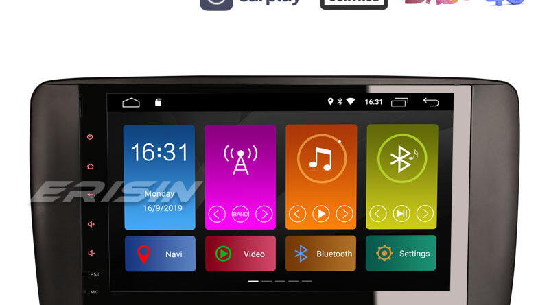 Erisin ES3195R 9″ Mercedes R Class W251 Android 10.0 Car Stereo GPS DAB+ Sat Nav CarPlay DSP BT