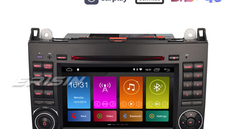 Erisin ES3072B 7″ DAB Android 10.0 Car Stereo Satnav CarPlay DSP for Mercedes Benz A/B Class Vito Viano