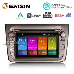 Erisin ES3030GM 7" Android 10.0 Car Stereo Radio GPS SatNav 4G DAB DSP DVD CarPlay for Alfa Romeo Mito 2019