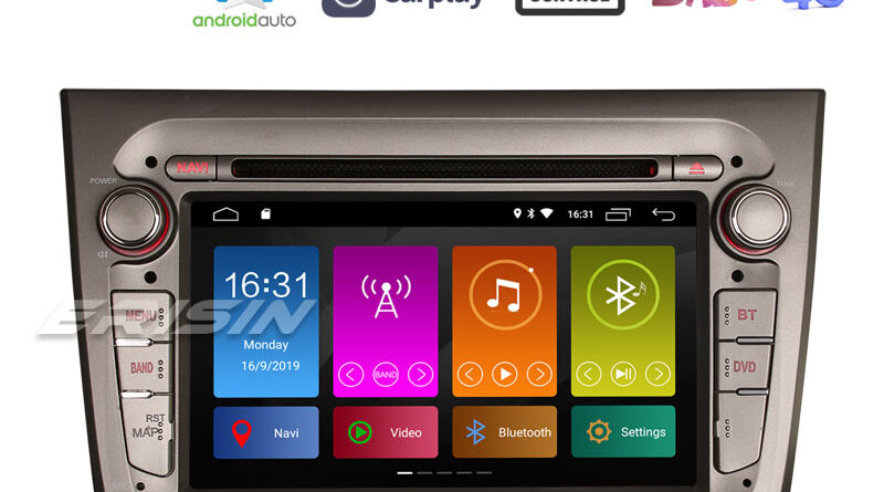 Erisin ES3030GM 7″ Android 10.0 Car Stereo Radio GPS SatNav 4G DAB DSP DVD CarPlay for Alfa Romeo Mito 2019