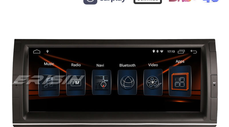 Erisin ES3003B 10.25″ DSP DAB+ Android 10.0 Autoradio BMW 5er E39 E53 M5 X5 Wifi Carplay GPS Navi