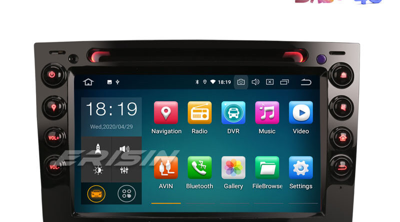 Erisin ES5113M 7″ RENAULT MEGANE 2003-2010 Android 10.0 Car DVD Player GPS 4G DAB+ Canbus
