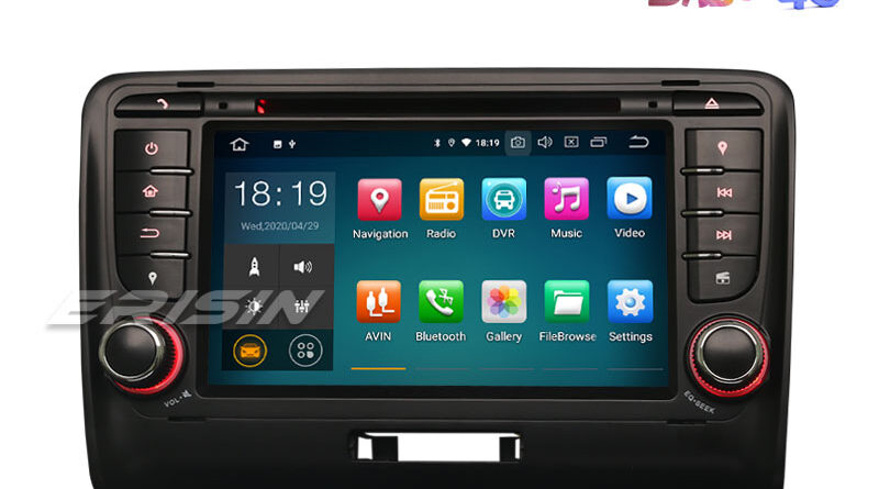 Erisin ES5179A 7″ Android 10.0 Car DVD 4G Radio OBD GPS DAB+ CarPlay+ for AUDI TT MK2