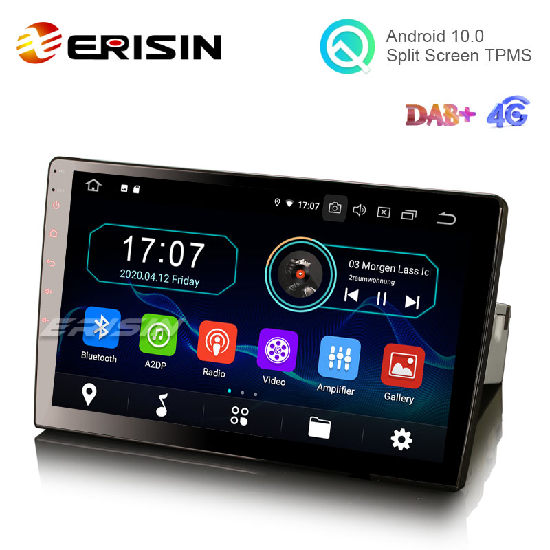 Erisin ES8536U 6.2" IPS Universal 2 Din Android 12.0 Car Radio Wireless