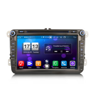Erisin ES8715V 8″ DSP Android 14.0 Car Radio CarPlay Auto For VW Seat Skoda GPS 4G DAB+ WiFi Stereo GPS System