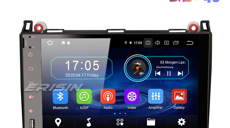 Erisin ES5992B 9″ Android 10.0 Car Stereo for Mercedes Benz A/B Class W169 W245 Sprinter Viano Vito DAB+ CarPlay+