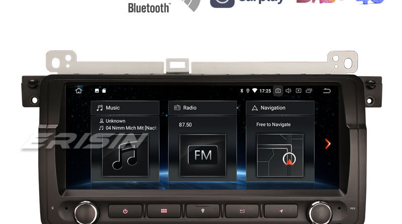 Erisin ES5146B 8.8″ Android 10.0 BMW E46 Car Radio GPS DAB+ 4G BT5.0 CarPlay