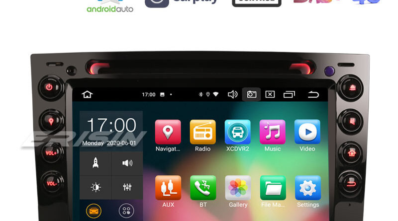 Erisin ES8113M 7″ 64GB Android 12.0 Car DVD Player GPS For Renault Dacia Duster CarPlay & Auto Radio 4G DAB+ DSP