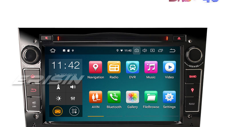 ES5160PB 7″ Android 10.0 Car DVD for Opel Vivaro Combo Antara GPS Radio WiFi BT TPMS DAB Sat Nav