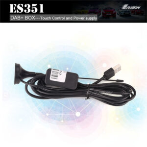 Erisin ES351 USB Car DAB Antenna Digital Broadcast DAB + Radio Box Receiver Adapter for Android Car Radio Applicable And