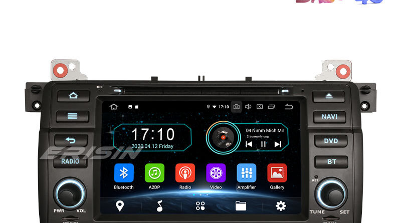 Erisin ES5946B 7″ Android 10.0 Car Stereo for BMW 3er E46 M3 318 320 MG ZT Rover 75 Wifi 4G DVD Sat Navi