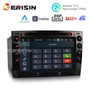 Erisin ES8113M 7″ 64GB Android 12.0 Car DVD Player GPS For Renault Dacia Duster CarPlay & Auto Radio 4G DAB+ DSP