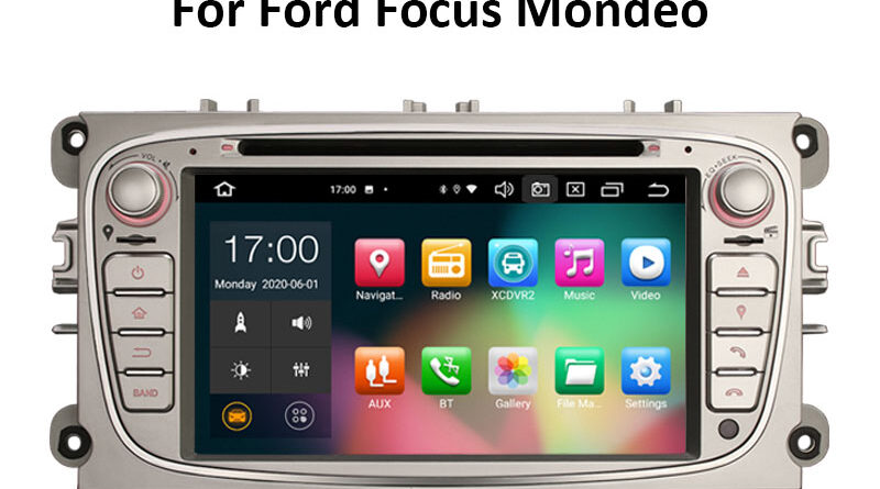 Erisin ES8109FS 7″ PX5 64G Android 12.0 Car DVD CarPlay & Auto GPS TPMS DAB+ DSP for Ford Mondeo Focus Galaxy S-MAX C-MA