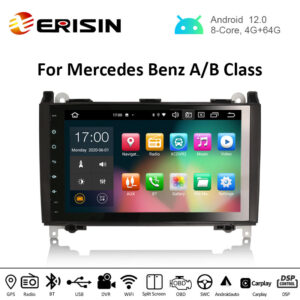 Erisin ES8101B 9″ PX5 Android 12.0 Car Multimedia System CarPlay & Auto GPS TPMS DAB+ DSP for Benz Sprinter Viano Vito