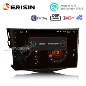 Erisin ES4298R 9″ Android 10.0 Car Multimedia Player for TOYOTA RAV4 GPS WiFi 4G TPMS DVR DAB+ CarPlay DSP