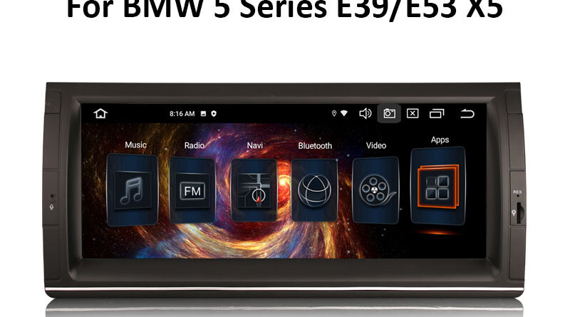 Erisin ES8153B 10.25″ Android 12.0 Car Stereo for BMW E53 E39 M5 CarPlay & Auto GPS TPMS DAB+ DSP DVR Canbus