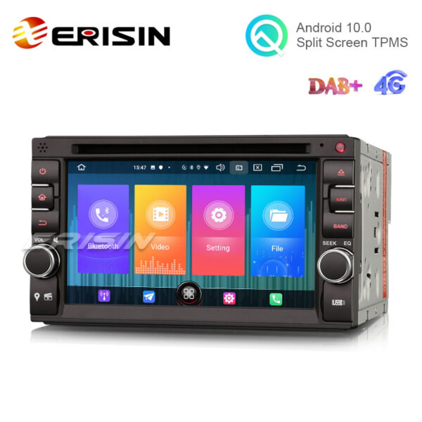 Erisin ES2736U 6.2 Android 10.0 Car Stereo GPS DVD 4G DAB+
