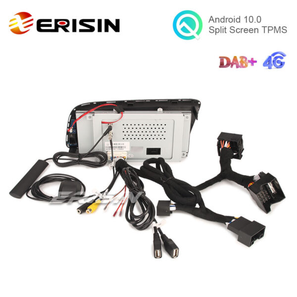 Erisin ES5179A CarPlay Android 10 Car GPS Stereo Head Unit Radio for Audi  TT MK2 DAB+ 4G DVD OBD