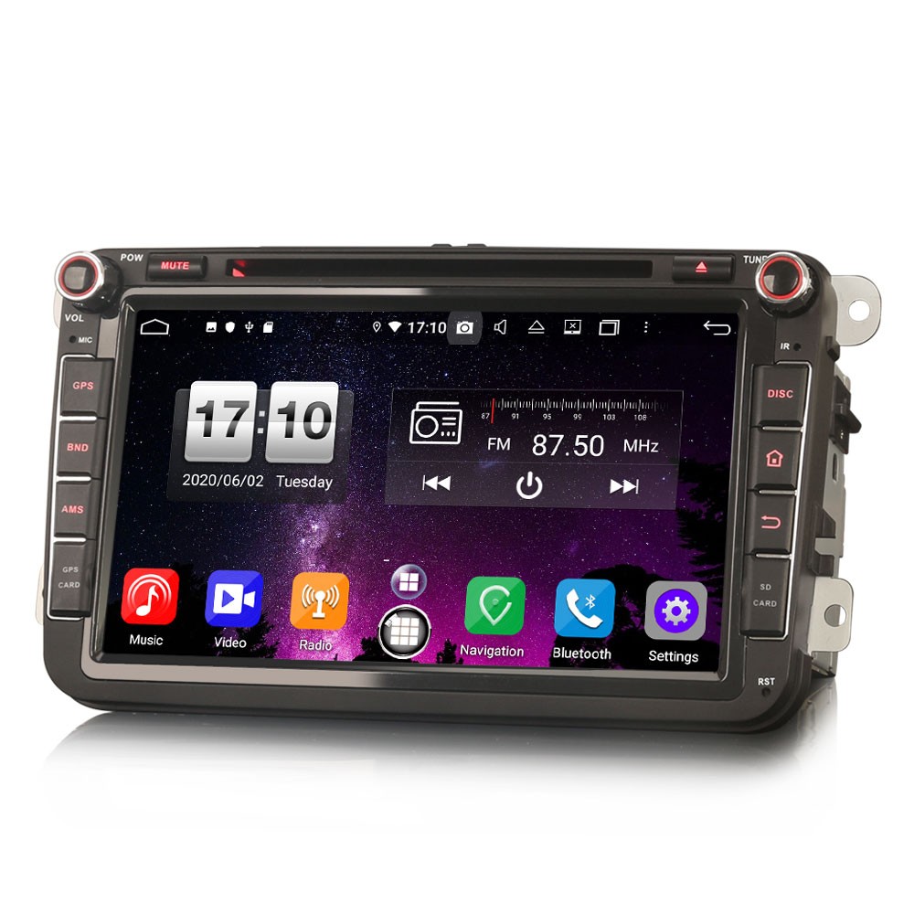 WiFi GPS Navigatore Per Mazda 5 2005-2010 USB DAB 9" Android 10 Autoradio RDS DAB 