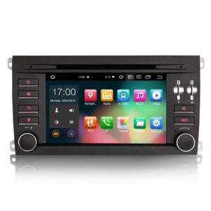 Erisin ES8197S 7" Android 10.0 Car Stereo for Porsche Cayenne DSP CarPlay & Auto GPS TPMS DAB+ 4G