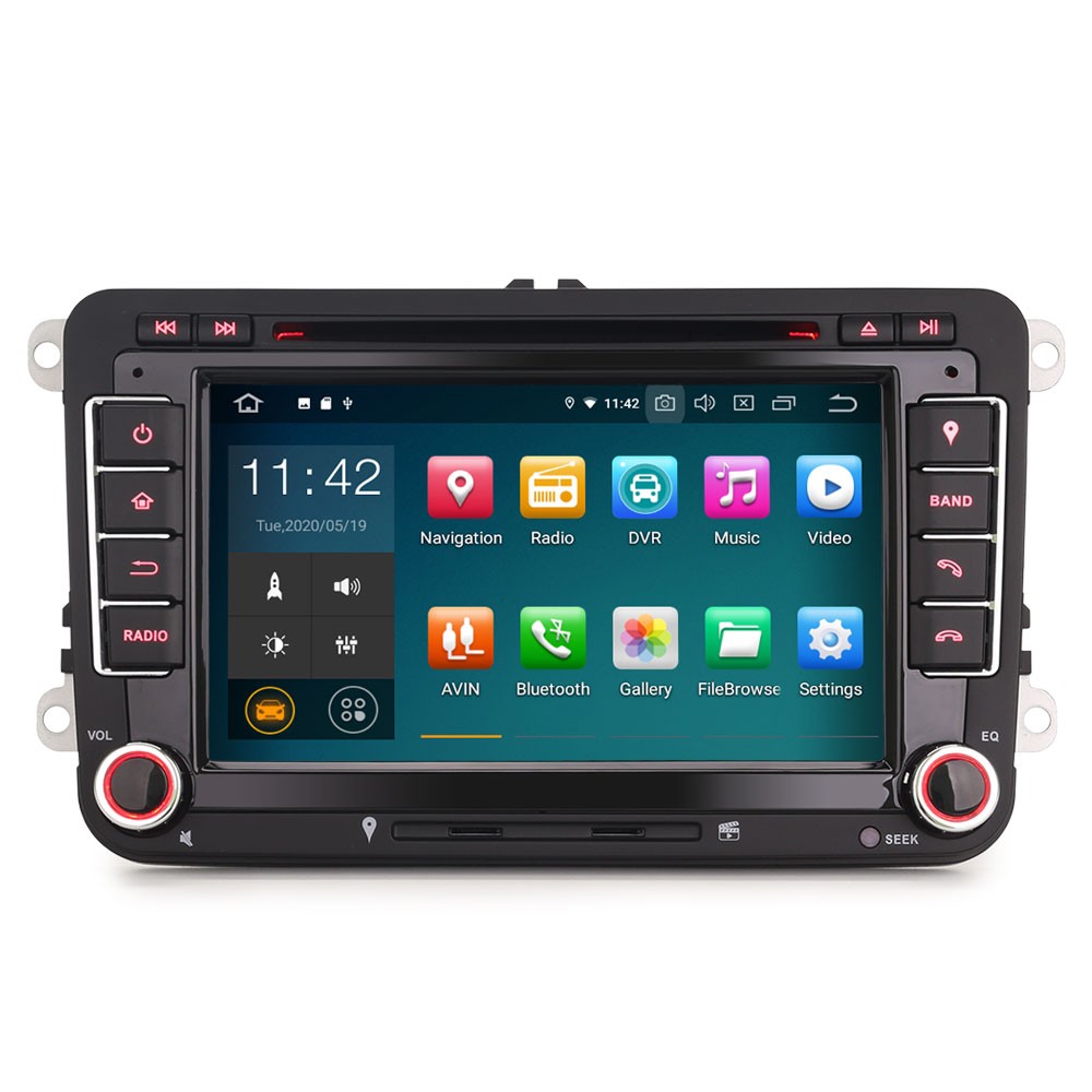 Poste Autoradio Android12 8core GPS DVD blueth Wifi Seat VW Golf 5