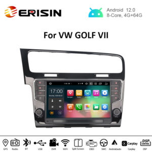 Erisin ES8111G 9″ Android 12.0 Car Stereo for VW GOLF VII/7 DAB+ DSP CarPlay & Auto 64G GPS Sat Navi