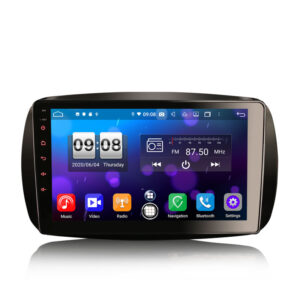 Erisin ES8799S 9″ Android 14.0 Auto Multimedia System CarPlay & Auto GPS Radio DSP TPMS DAB for Mercedes Benz SMART