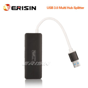 Erisin ES335 High Speed 4 Port USB 3.0 Multi Hub Splitter Expansaion Deskto PC Laptop Macbook and Android 9.0 or above C