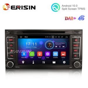 Erisin ES6956T 7″ Octa-Core Android 10.0 Car DVD Radio for VW TOUAREG T5 Multivan WiFi BT TPMS DVR 4G Canbus