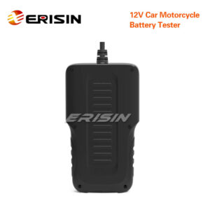 Erisin ES392 12V Car Motorcycle Battery Tester Load Charging Cranking System Test Tool