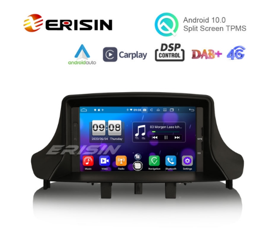 Erisin ES8773M 7 PX5 Android 10.0 Car Stereo DVD for Renault