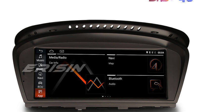 Erisin ES2660B 8.8″ Android 10.0 Car Stereo OEM Radio GPS 4G SIM WiFi TPMS DVR for BMW 3er E60 E61 E63 E64 E90 E91 E92 E
