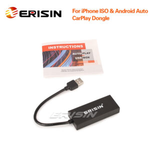 Erisin ES223 WIRED CarPlay Dongle USB Android Car SatNav Box For Android iPhone IOS
