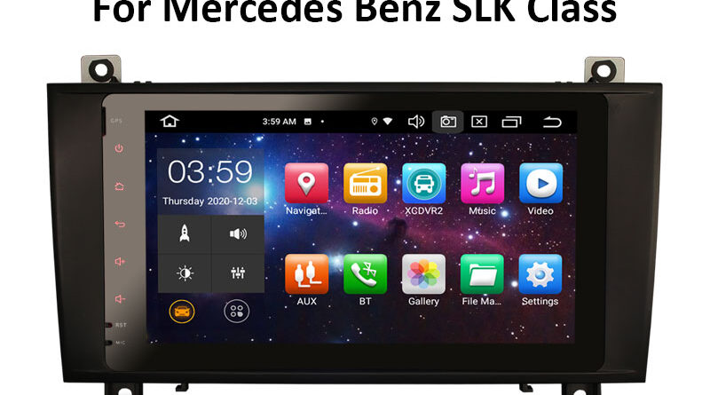 Erisin ES8184S 8″ Android 12.0 Auto Multimedia System Radio Stereo For Mercedes-Benz SLK Class R171 W17 CarPlay & Auto G