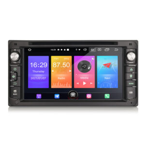 Erisin ES2793C 6.95″ Android 12.0 Car DVD GPS DAB Radio CarPlay Android Auto TPMS DVR System for Toyota Corolla RAV4 Pra