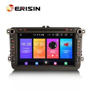 Erisin ES2715V 8″ Android 12.0 VW EOS Golf 5/6 Polo Passat Tiguan T5 Multivan Seat Car Stereo GPS Navi CarPlay DSP DVD D