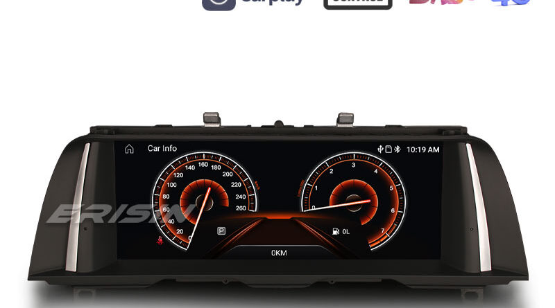Erisin ES3110N 10.25″ Android 10 IPS Autoradio Carplay DAB+ WiFi TPMS BT Navi For BMW 5 Series F10 F11 NBT System