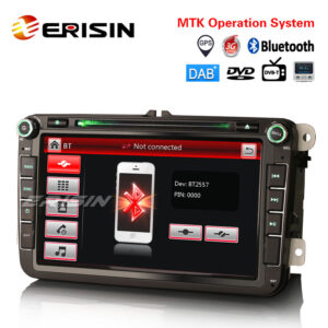 Erisin ES7285V 8″ MTK Car Stereo DAB+ OPS Canbus SWC DVB-T GPS Navi For VW Golf 5/6 Bora Passat Polo Tiguan Caddy Jetta