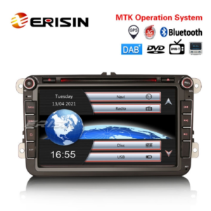 Erisin ES7285V 8" MTK Car Stereo DAB+ OPS Canbus SWC DVB-T GPS Navi For VW Golf 5/6 Bora Passat Polo Tiguan Caddy Jetta Skoda Seat Leon