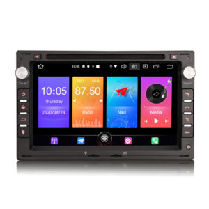 Erisin ES2786V Andriod 12 DSP Wireless CarPlay Android Auto Car Radio DVD For VW Bora Polo Passat Tiguan T5 Multivan Sea